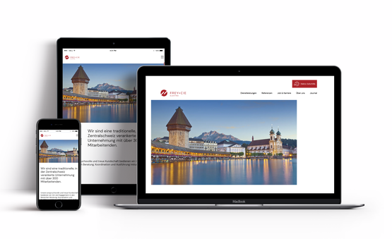 Frey Cie Holding Website