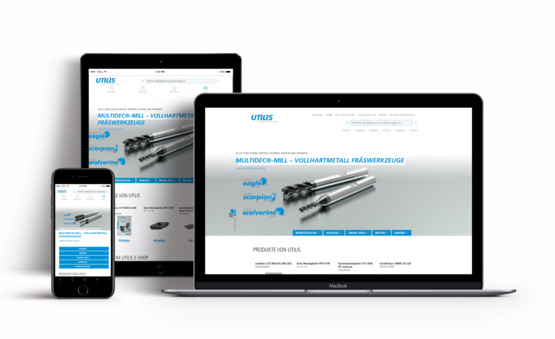 Utilis Website Mockup